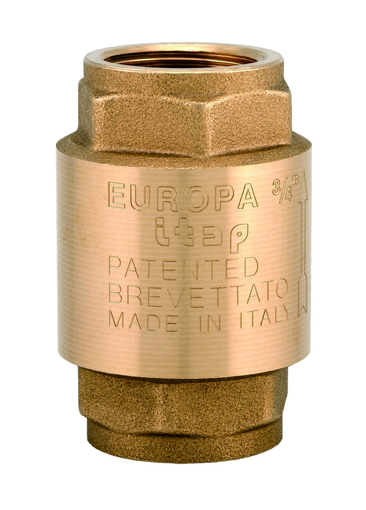 TAGASILÖÖGIKLAPP EUROPA 1/2" PN25 AISI304 SISUGA