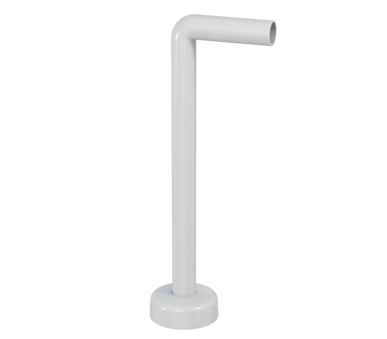 SIFOONI TORU 32x220x680-90°, ROSETIGA, PLAST