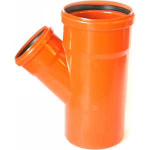 KANALISATSIOONI ÜLEMINEKUKOLMIK 200/110x45°, PVC