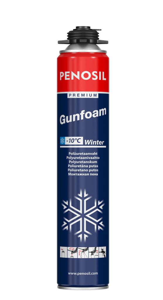 VAHT MADALA PAISUMISSURVEGA PREMIUM GUNFOAM WINTER -10C 165, 750ml PÜSTOLILE