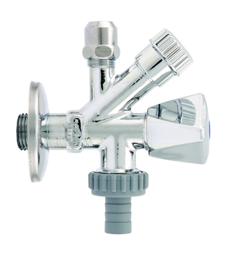 NURKVENTIIL SEGISTILE JA PESUMASINALE 387, 1/2"-10mm-3/4", PN8, KEERATAV