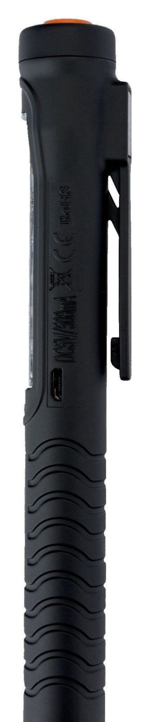 Taskulamp, akuga, led, kahesüsteemne, magnetiga, 45 luumenit