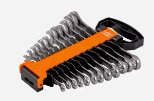 Lehtsilmusvõtmete 111M komplekt 8-19mm, 12 osa, plastikust hoidikus