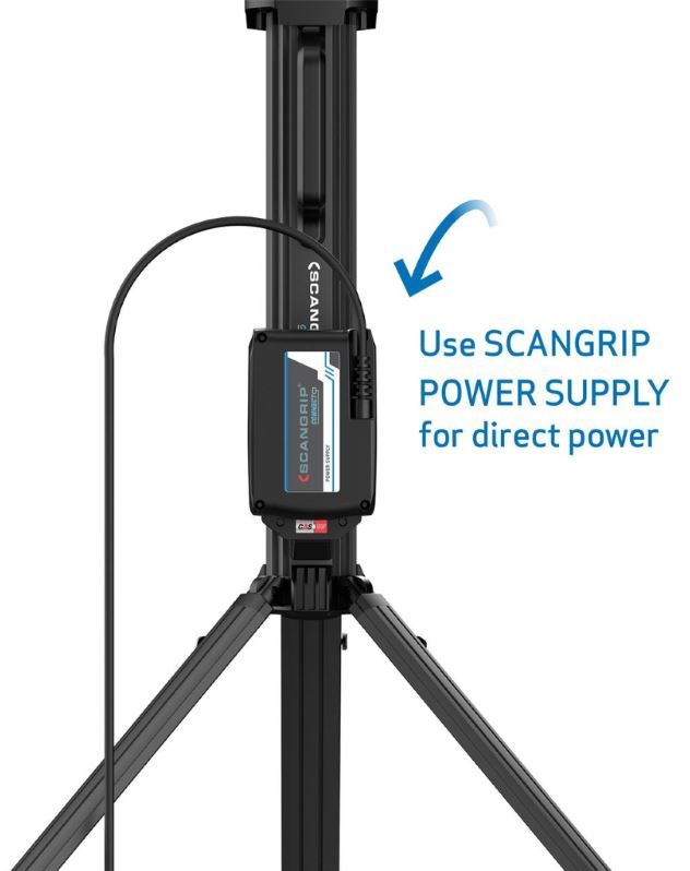 EHITUSPLATSI VALGUSTI KOOS KOLMJALAGA SCANGRIP TOWER 5 CONNECT 5000lm IP30