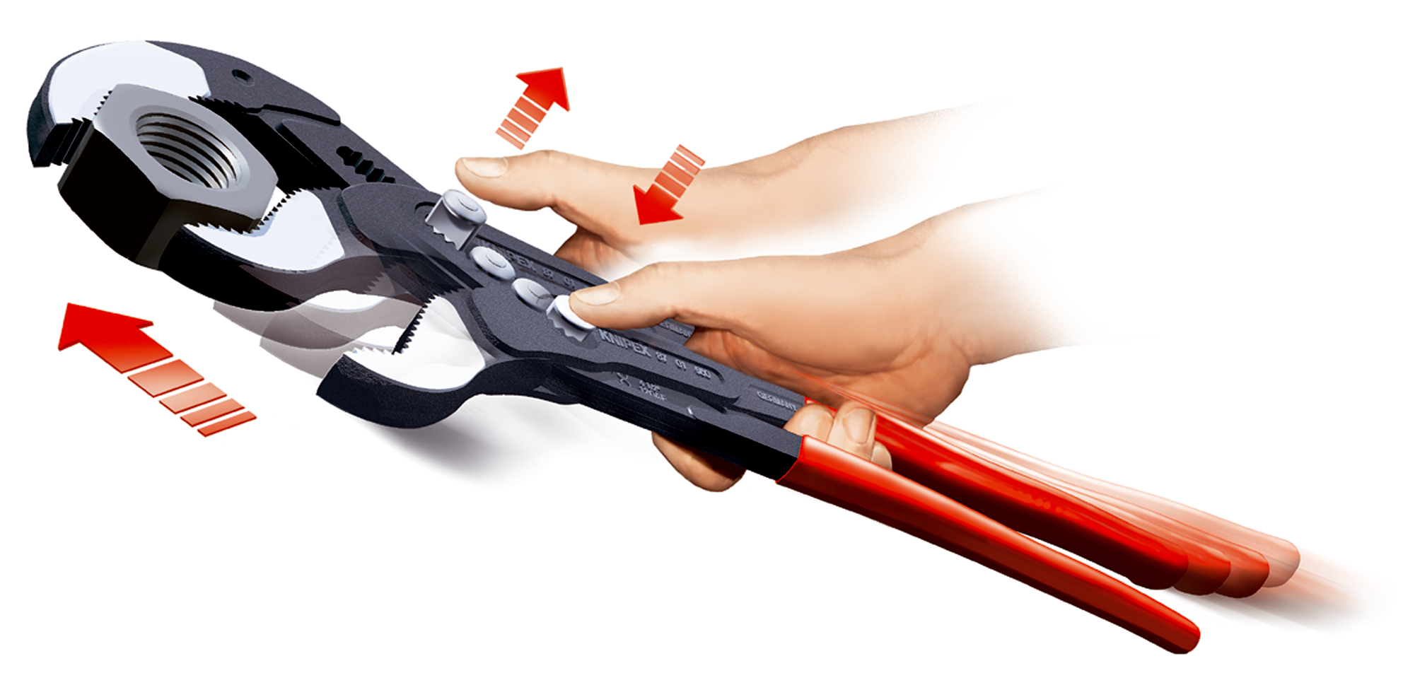 KULLINOKAD 400mm KNIPEX Cobra XL kuni 3 1/2"