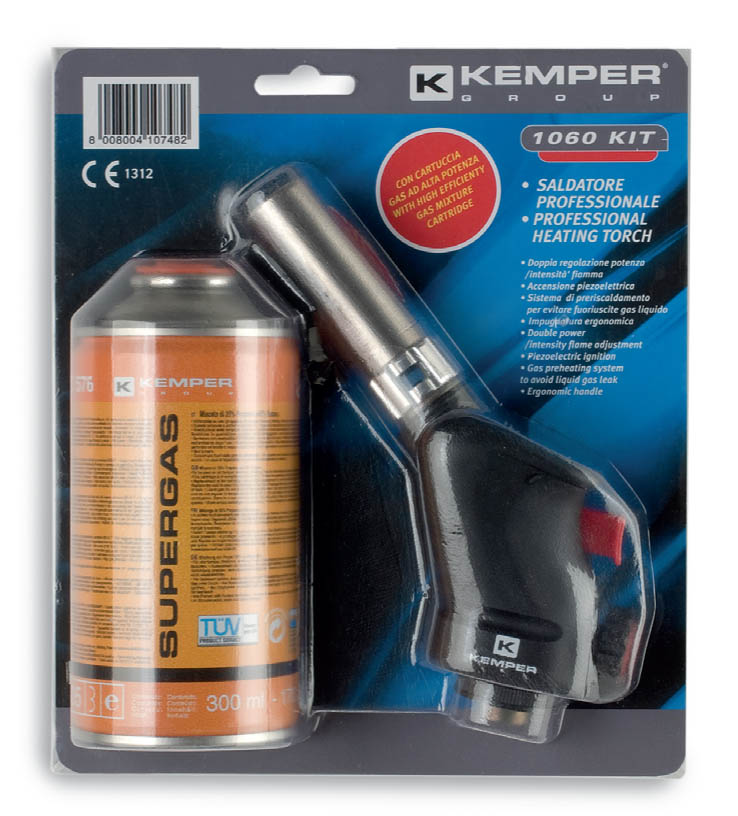 GAASIPÕLETI KOMPLEKT PIEZO SÜÜTAJAGA 114 g/h, 1,75kW + GAAS 576, 300ml