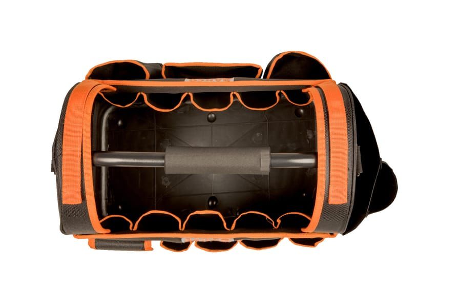 TÖÖRIISTAKOTT AVATUD 10 SISE-JA 11 VÄLITASKUT 450x315x265mm