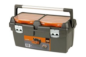 Tööriistakast PTB60, 600x305x295mm, 37L, metallist lukustid