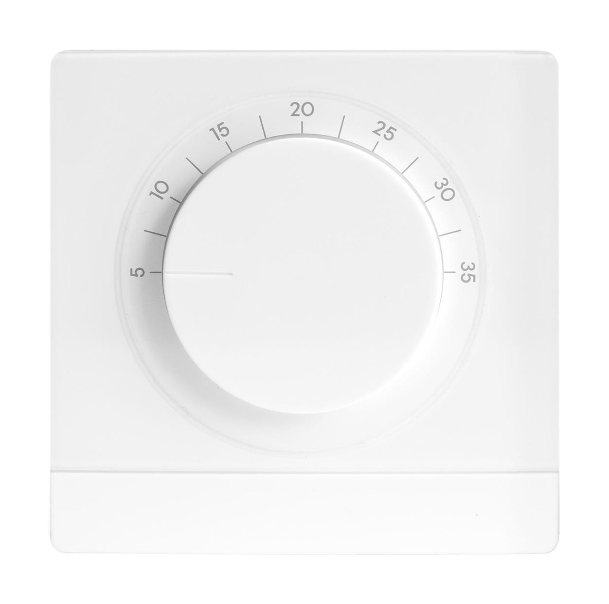 RAADIO TERMOSTAAT KETTAGA SEINAPEALNE VALGE