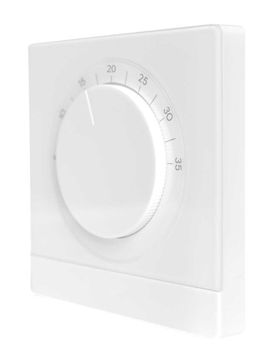 RAADIO TERMOSTAAT KETTAGA SEINAPEALNE VALGE
