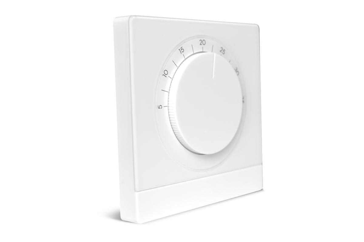 RAADIO TERMOSTAAT KETTAGA SEINAPEALNE VALGE