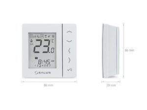 RAADIO TERMOSTAAT 4IN1, PATAREIDEGA, SEINAPEALNE