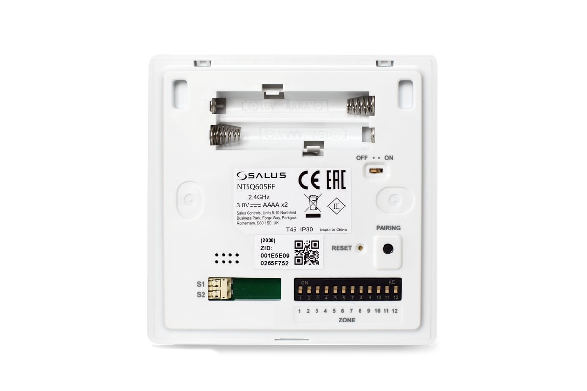 TERMOSTAAT KETTAGA 24V SEINAPEALNE VALGE