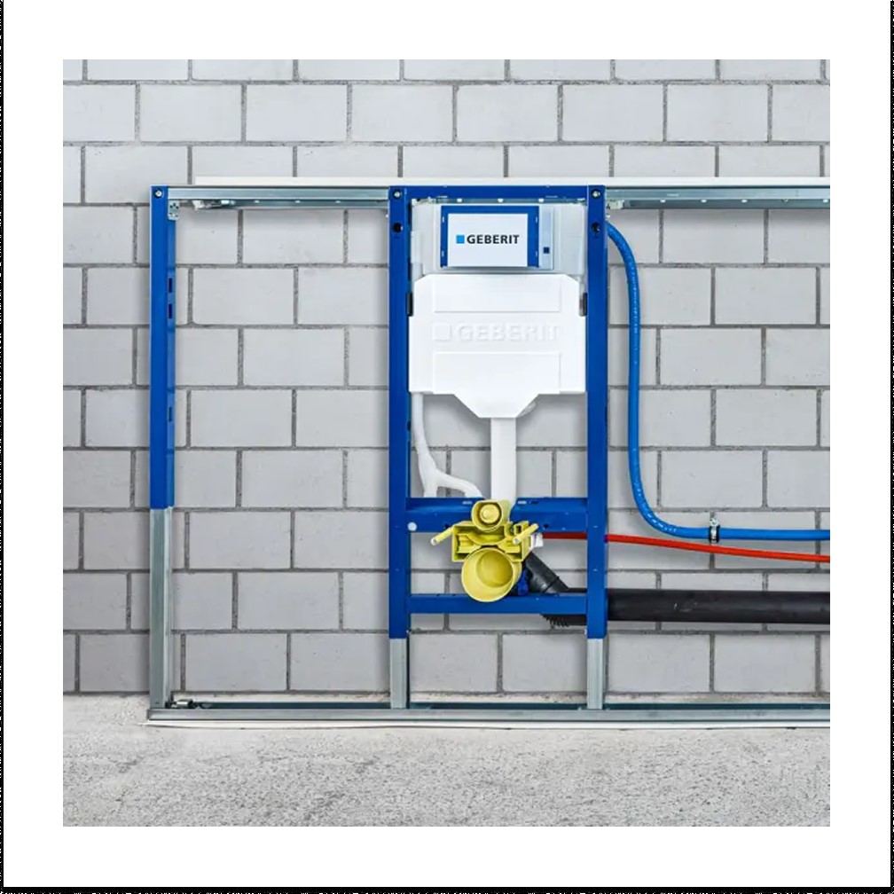 DUOFIX ELEMENT SEINALE PAIGALDATAVALE WC-POTILE, 112cm SIGMA VARJATUD LOPUTUSKASTIGA 12cm