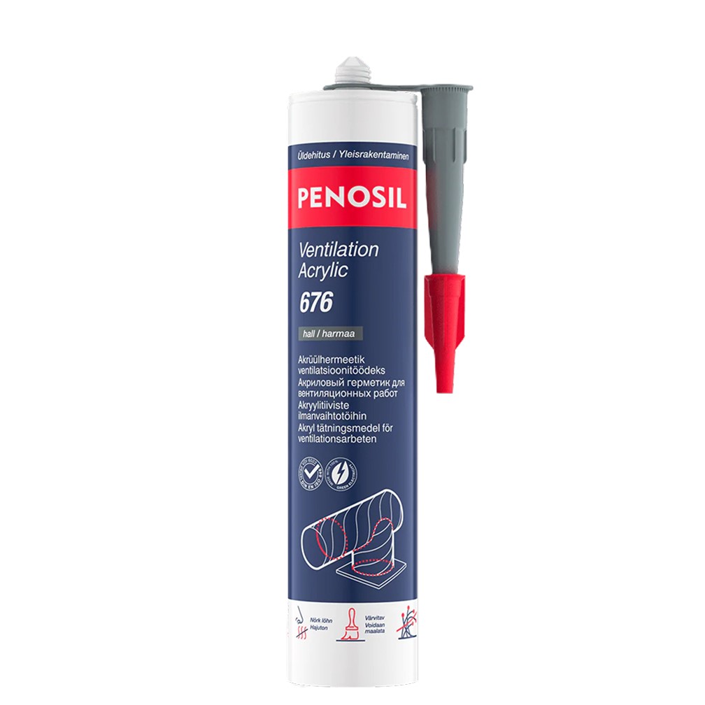 SILIKOON VENTILATSIOONILE ACRYLIC 676, 300ml
