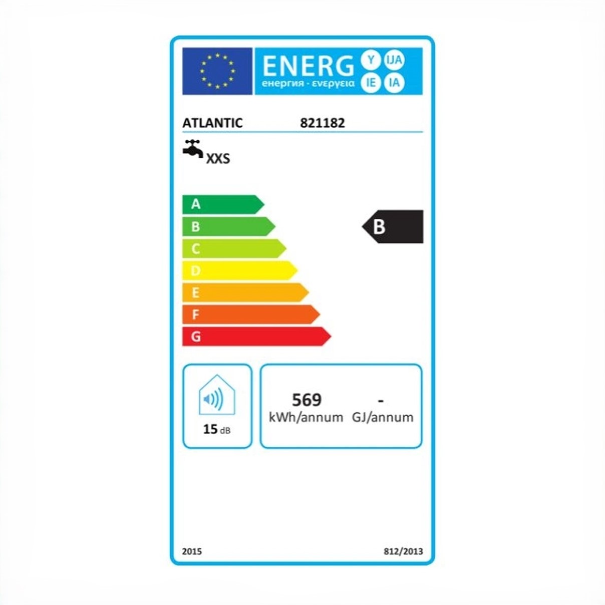ELEKTRIBOILER PC, VALAMU ALLA 15l, 1,6KW